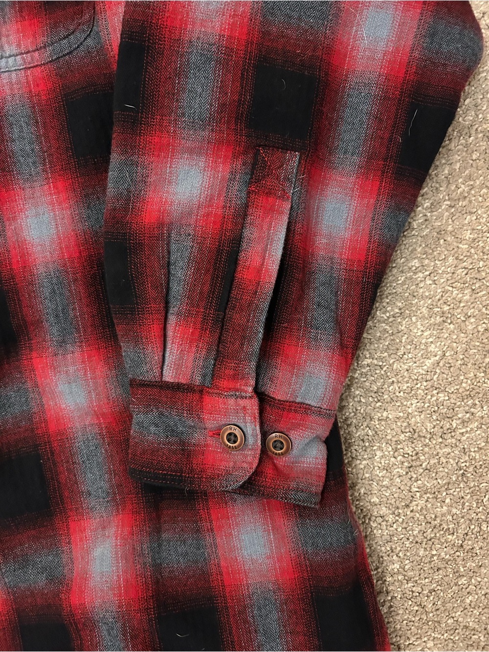 RedHead Button Down Flannel Jacket - Picture 5 of 7